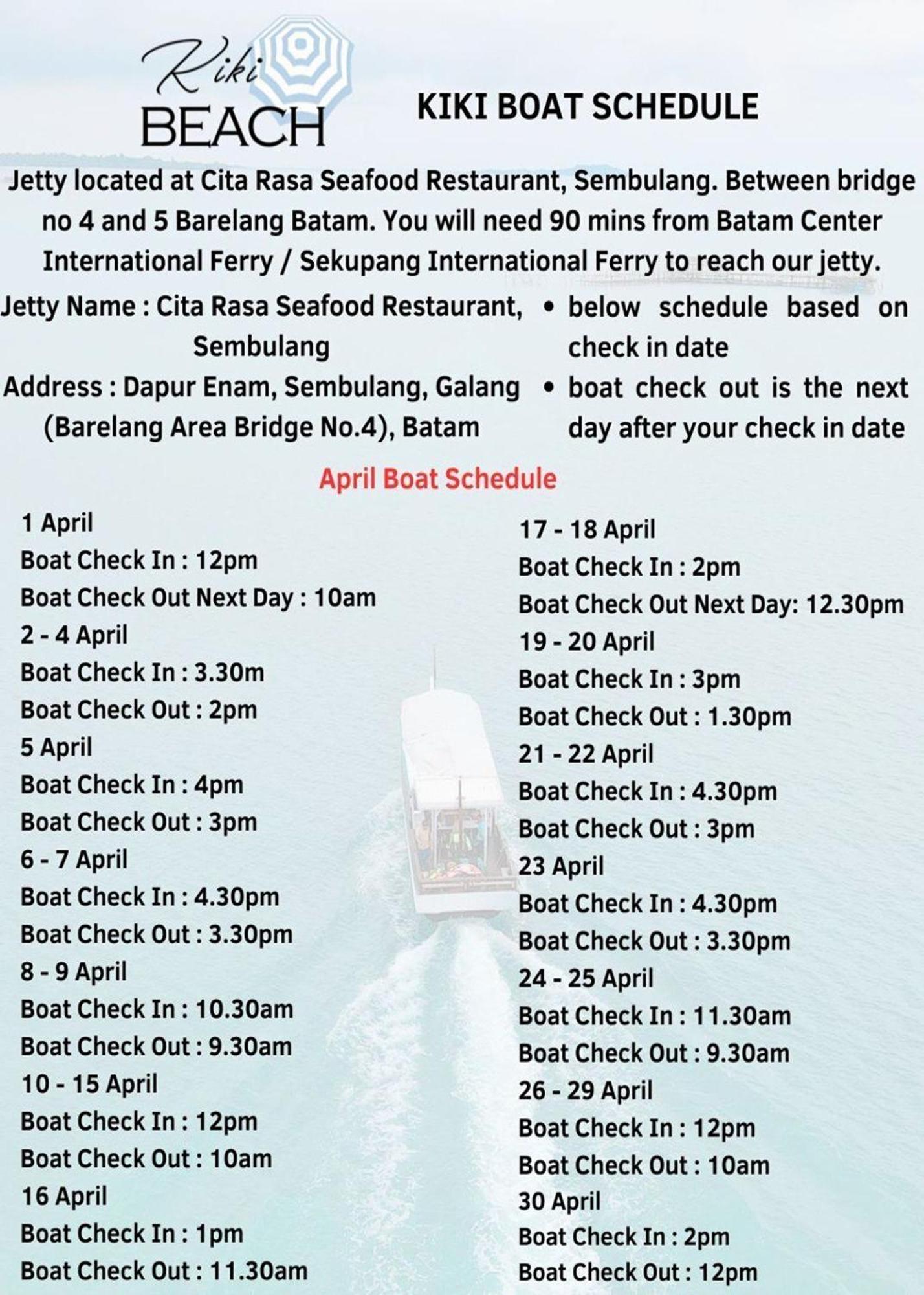 Kiki Beach Resort, Batam Galang Island Екстер'єр фото